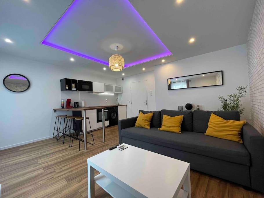 Moderne Appartement - Gare - Centre-Ville Ле-Ман Экстерьер фото